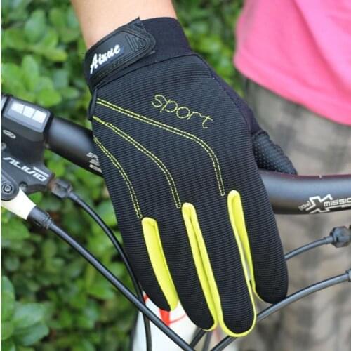 New Winter Gloves for Men and Women Outdoor Cycling Mountain Bike Sports Warm, Non-Slip and Cashmere Full Finger Gloves