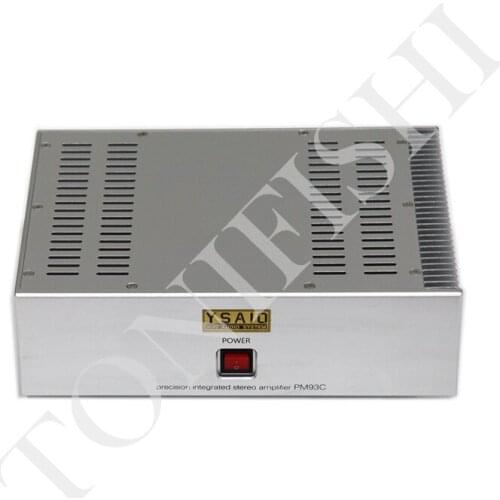 M93C pure power amplifier 150W+150W, British LK140 circuit, TDA7293 three-parallel output, frequency response: 20Hz-20kHz