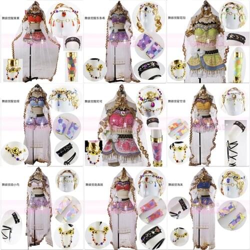 [Customize] Collection!!Lovelive!Arab Dancer Awaken Kotori Umi Maki Uniform Halloween Cosplay Costume For Women Outfit New 2020