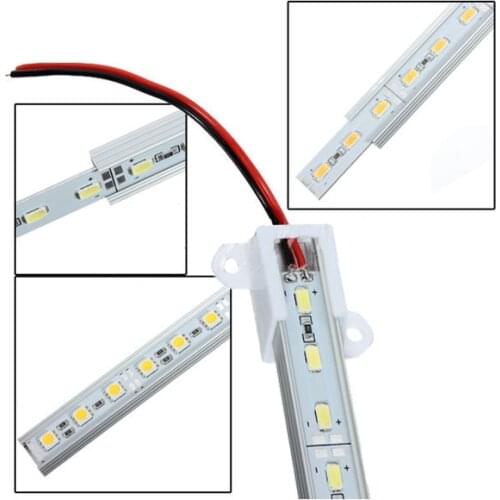 DSHA Hot Sale 50CM 12V 36 LED 5630 SMD Hard Strip Bar Light Aluminum Rigid White