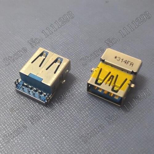 10pcs/lot 3.0 USB Jack Connector for Asus N55SF N55SL N75SF N56V N56VM G75 G75V X75VD Acer 4750 4752 M3-581 V3-771 V3-772