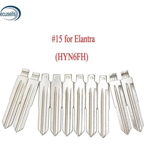 10pcs/lot, Universal Remotes Flip Blade 15# for KD Remote Key , NO.15 HYN6 Uncut Blade