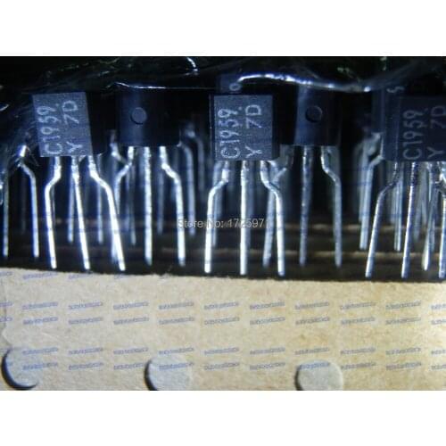 100PCS/LOT 2SC1959-Y 2SC1959 C1959 TO92 NPN Power Transistor