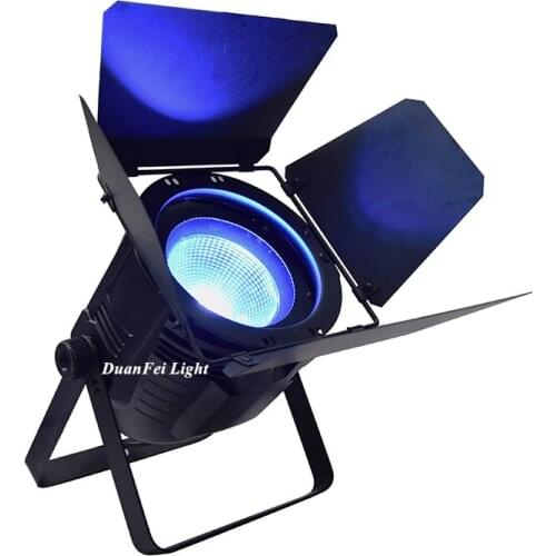 2pcs Disco LED PAR 200w barndoors cob par led indoor stage led par rgbw