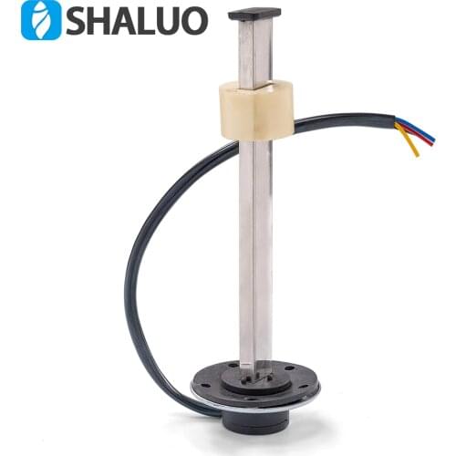 150mm automobile linear fuel sensor fuel level sensor diesel generator part stainless steel car gauge sensor 106.7 to 6.7 ohms