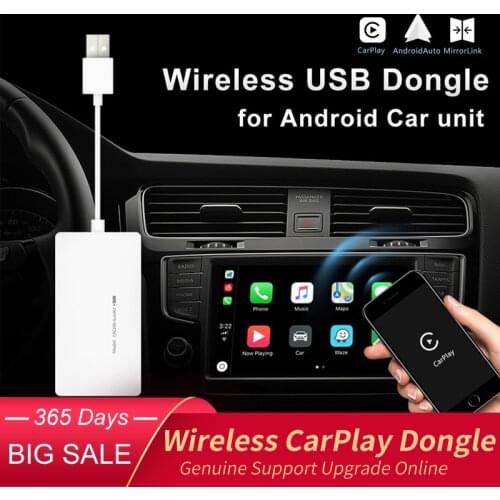 Youe Shone Wireless Smart Link Apple CarPlay Dongle for Android Navigation Player Mini USB Carplay Stick with Android Auto