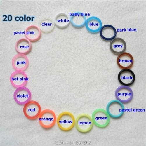 DHL1000pcs BPA Free Silicone Baby Pacifier Chain Holder Napkin Adapter Dummy Holder MAM O ring for Napkin