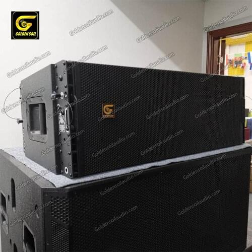 TTL 55-A Double 12 Inch Line Array Speaker System Active Powered Audio Pa System Outdoor Concert Sound System