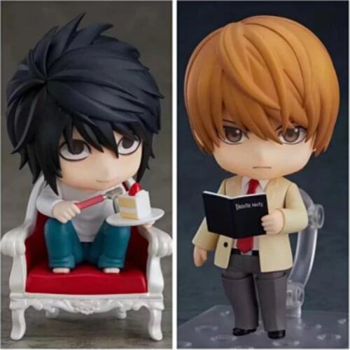 Anime DEATH NOTE Figure #1200 L Lawliet erurouraito #1160 Yagami Light Kami PVC Action Figure Collection Model Toys Doll Gift