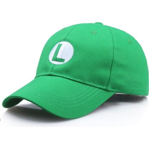 Super Mario Odyssey Cosplay Hat Luigi Bros Baseball Caps Anime Accessories Women Men Halloween Gifts Mario Cap Wholesale