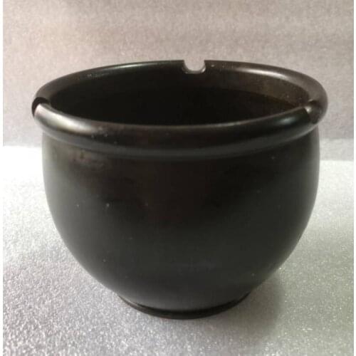 China brass archaize ashtray small crafts statue