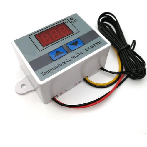 XH-W3001 Microcomputer Digital Display Temperature Controller Intelligent Electronic Digital Display Temperature Switch