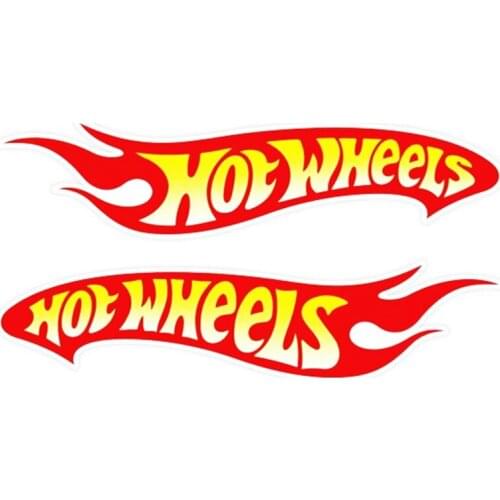 Creative Colorful Car Stickers Pvc Fashion 2-piece Set Motorcycle Racing Helmet Cross Auto 4x4 RV Waterproof Decal 20cm*5cm