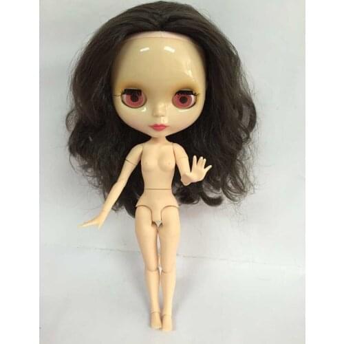 Joint body Nude blyth Doll, transparent skin Factory doll,Suitable For DIY Change BJD Toy For Girls