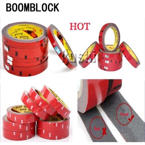 3M Car Auto Tape Double Sided Tape Stickers for Suzuki SX4 Mazda 3 6 CX-5 Nissan Qashqai J11 Juke X-trail T32 Note Accessories