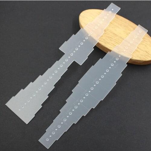 New DIY Leather Craft Belt Strap Hole Stencil Template DIY Strap Belt Hole Fixer Stencil Strap Hole Position Positioning Module