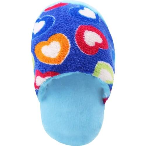 Plush Dog Toy Creative Shoes Shape Bite-Resistant Pet Chew Toy Pet Squeaky Toys Pet Supplies Dog Favors Squeaky Toy For Dogs