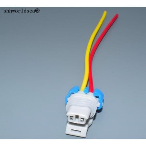 Shhworldsea 2 pin way 1.5mm gray female electric Jet Valve Plug connector 12052644