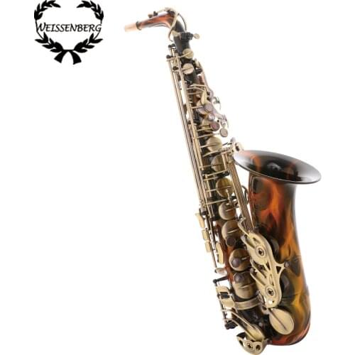 Taiwan weissenberg Saxophone A-605 FIRE EYES Ee alto