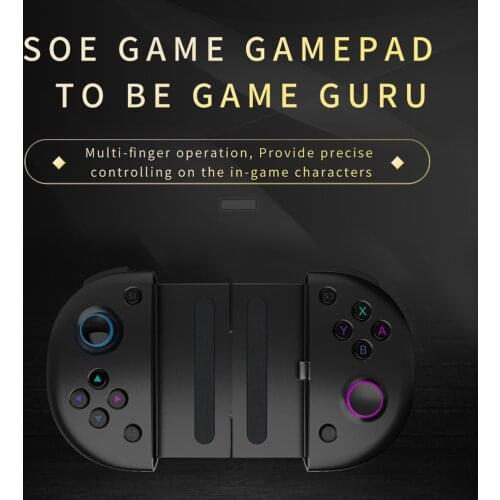 Telescopic Type C Gaming Controller Portable Non-Bluetooth Phone Gamepad Joystick Sensitive Buttons Design Game Joypad