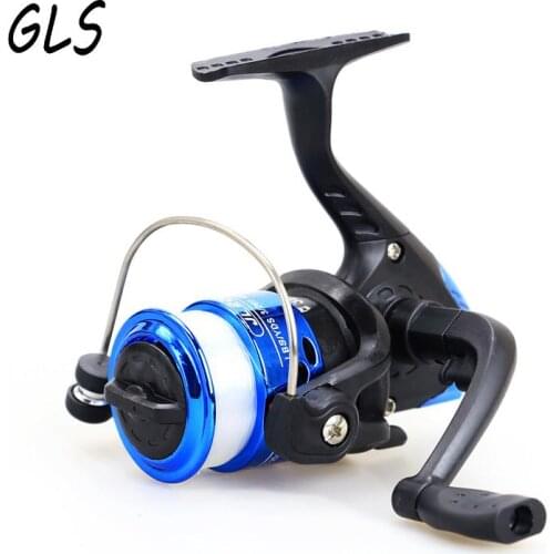 2020 new fishing wheel rotating fishing reel 200 small fishing wheel left and right swivel arm. Gift fishing line