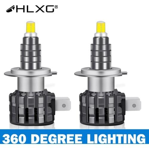 2021 New 20000LM H11 H1 H4 H7 9005 9006 Car Headlight Bulbs 360 LED Plus and Play Bulbs H8 H9 HB3 HB4 LED Blub Fog Lamps 6000K