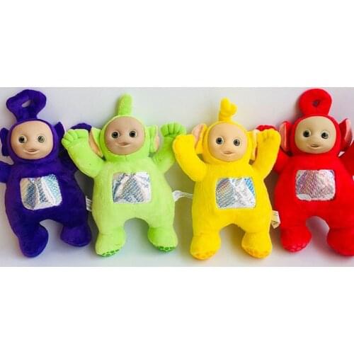 4pcs/set 26cm super cute plush Teletubbies toy stuffed doll with high quality,Christmas & birthday gift for children