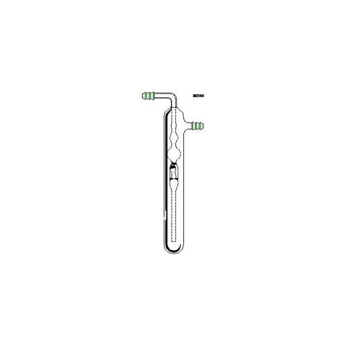 B257040D synthware,Bubbler, Anti pour oil, Body O.D. :32mm, Overall Height*Width:220*92mm