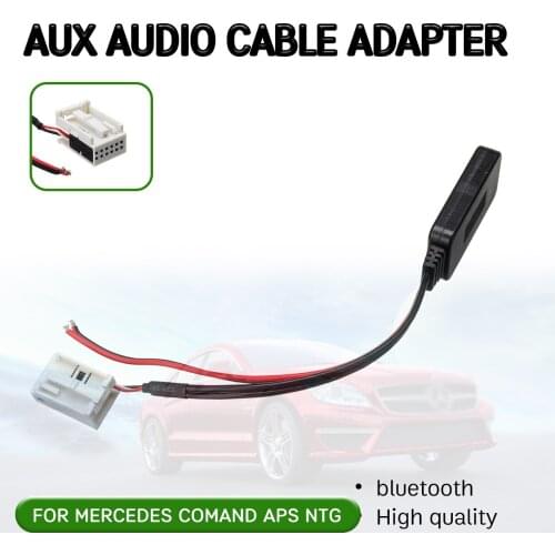 Bluetooth Aux Receiver Cable Adapter for Mercedes for Benz W169 W245 W203 W209 W164 Wireless Aux Interface