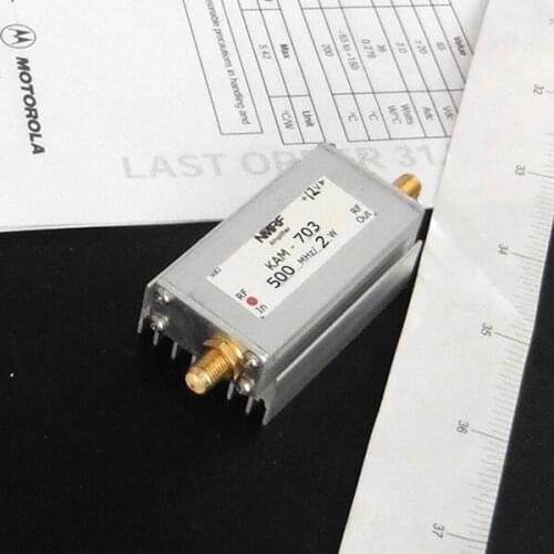 KAM-703 (500MHz/2W) COFDM High Definition Digital Map Power Amplifier, DVB-T High Linearity, Compact, Light, Saturated Power W