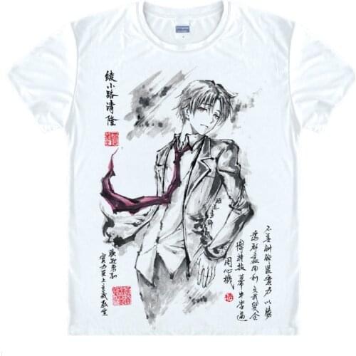 Classroom of the Elite Kiyotaka Ayanokouji Cosplay T Shirt Japanese Anime Summer T-Shirt Top Tee Halloween Cosplay Costume