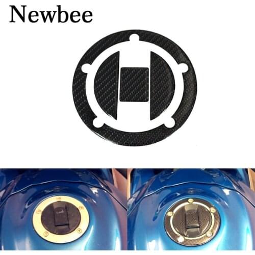 Newbee For SUZUKI GSXR600 750 1000 GSXR GSXR1000 K3/K4/K5/K6/K7/K8/K9 3D Gel Carbon Fiber Fuel Gas Tank Cap Cover Pad Sticker