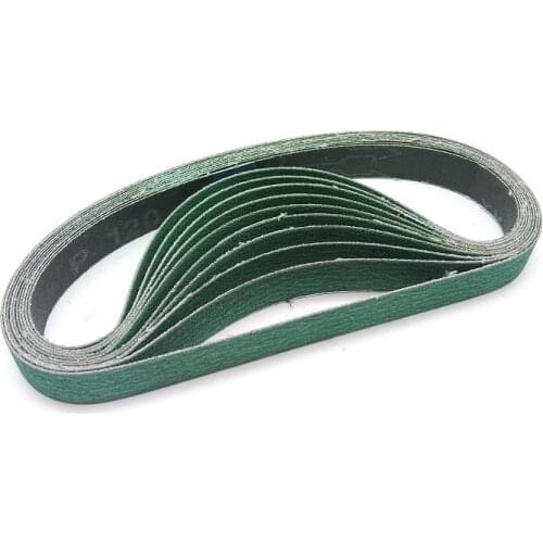 New 10pcs 520*20mm Zirconium corundum belt Abrasive Sanding Belt for Air Metal belt grinder tool 577F