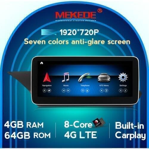 New! Car Multimedia Player For Mercedes Benz E Class W212 2009-2015 Android 10.0 Auto GPS Navigation WIFI IPS Screen Head Unit