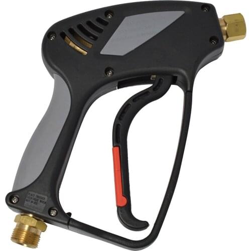 High Pressure Water Spray Gun 4000psi 280barM22 Male + G1/4 Female for Professional Electric Gasoline High Pressure Washers