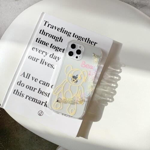 Transparent Cute TPU Lanyard Phone Case For iPhone 12 11 Pro Max Mini X Xs Max Xr 7 8 Plus Anti-scratch Shockproof