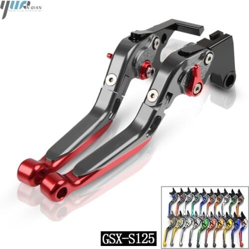 FOR SUZUKI GSXS125 GSX-S125 GSX-S125 ABS GSXS 125 GSX S125 2017-2019 2018 Motorcycle Extendable Adjustable Brake Clutch Levers