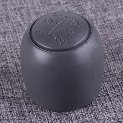 DWCX 5 Speed & R Gear Stick Shift Knob Lever Head Round Ball fit for FIAT PANDA 2003-2012 500 500C 2007-2013