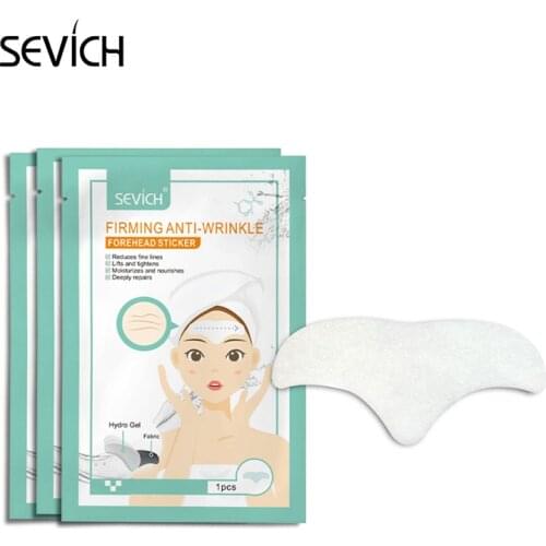Sevich 5Pcs Forehead Anti-Wrinkle Mask Forehead Skin-friendly Anti-Aging Forehead Sticker Lifting Patch Smooth Firm Skin Care
