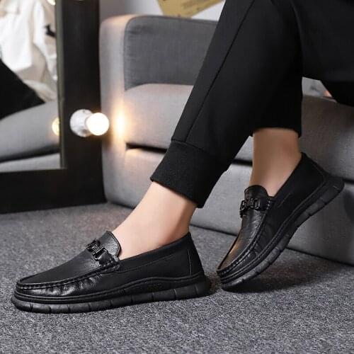 SOLI2 Breathable Slip on Boat Casual Luxury Brand Genuine Leather Mens Shoes Loafers Moccasins Italian Men Shoes S9110-S9126