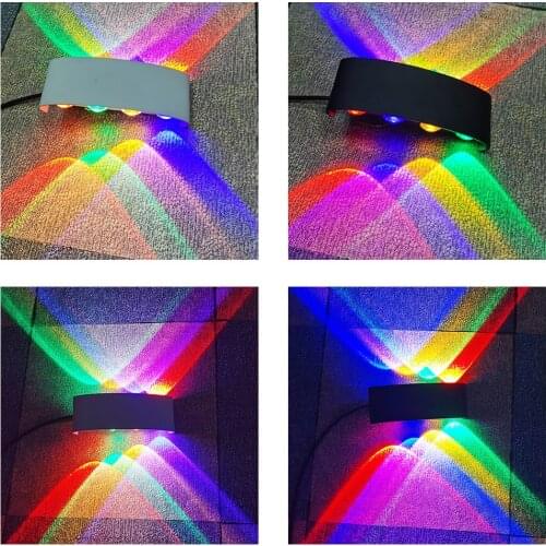 Led Wall Light Wall Lamps Corridor Waterproof White Black Led Indoor Lamp Modern Decoration Led Lighting