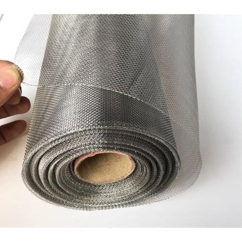 10m thick more dense style width 1m metal mesh screens,stainless steel net,anti-mosquito,insect ,fire protective net,food filter