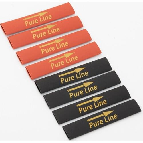 Pureline 5-8mm thick high-quality insulating heat shrinkable tube fever audio DIY essential audio cable speaker wire shrink tube