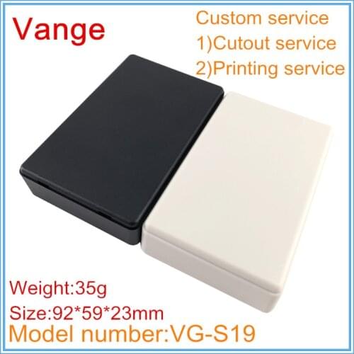 1pcs/lot wire connector outlet box 92*59*23mm ABS junction box plastic project box housing for electronics switch control device