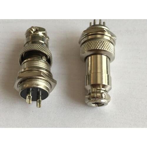 5pcs Aviation Plug Male Female Panel Metal Wire Connector 16mm GX16-2/GX16-3/GX16-4/GX16-5/GX16-6/GX16-7/GX16-8/GX16-9/GX16-10 P