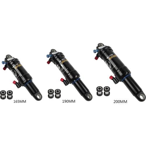 Mountain Bike Air Rear Shock Absorber, Ultralight Soft Tail Bicycle Oil Spring Rear ,Vibration Damping Suspensions