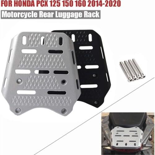For Honda PCX 125 150 PCX150 PCX125 Motorcycle Rear Storage Box Luggage Case Rack Support Cargo Holder Shelf Panel Bracket 14-20