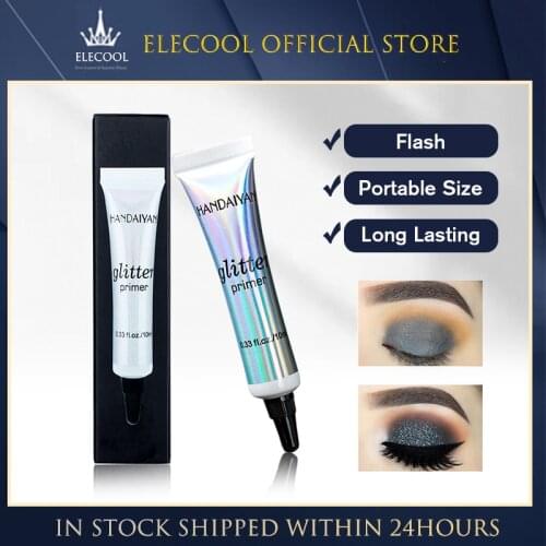 HANDAIYAN Makeup Glitter Primer Long Lasting Eyeshadow Sequined Primer Eye Shadow Foundation Makeup Waterproof Cosmetics TSLM1