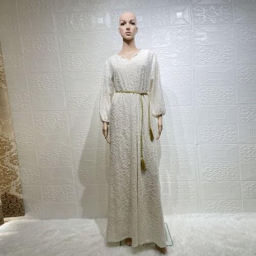 Turkey Islamic Muslim Long Dress Abaya Dubai Plus Size Dresses For Women Robe Longue Ensemble Femme Musulmane Vestidos Mujer