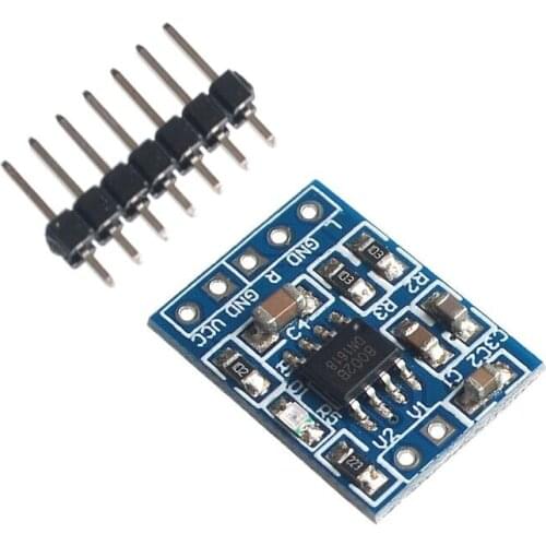 HXJ8002 Power Amplifier Board Mini Audio Voice Amplifier Module Replace PAM8403